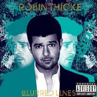 Обложка альбома Blurred Lines исполнителя Robin Thicke
